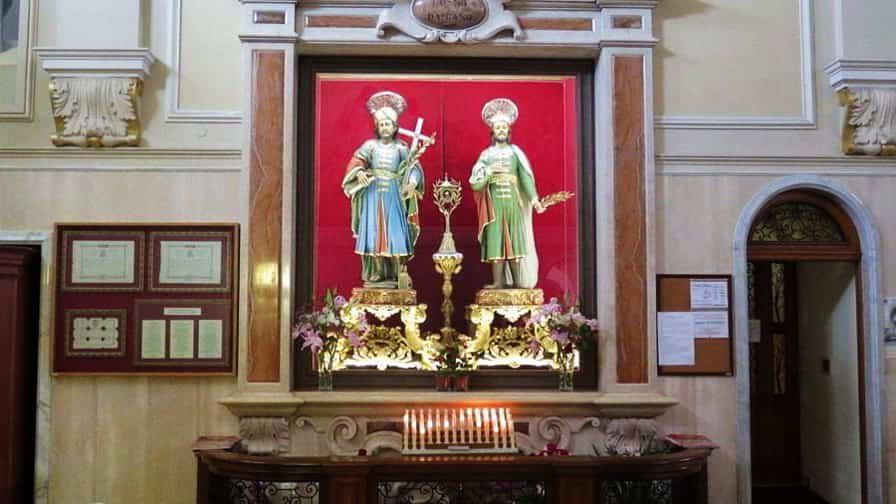 Photo 45, Chiesa Matrice Basilica minore Pontificia Santuario Parrocchia SS.Medici Cosma e Damiano Photo 8, Photos taken in Parrocchia S. Francesco in Acqui Terme, Italy May 2022